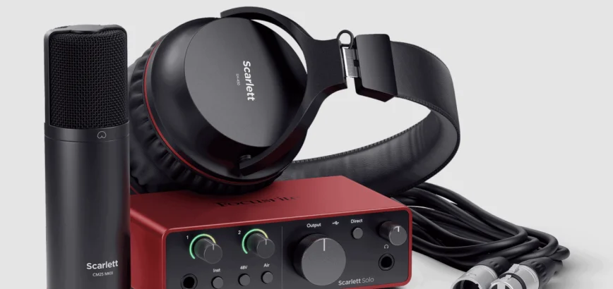 Ev Stüdyonuz İçin İdeal Çözüm: Scarlett Solo Studio Ses Kartı